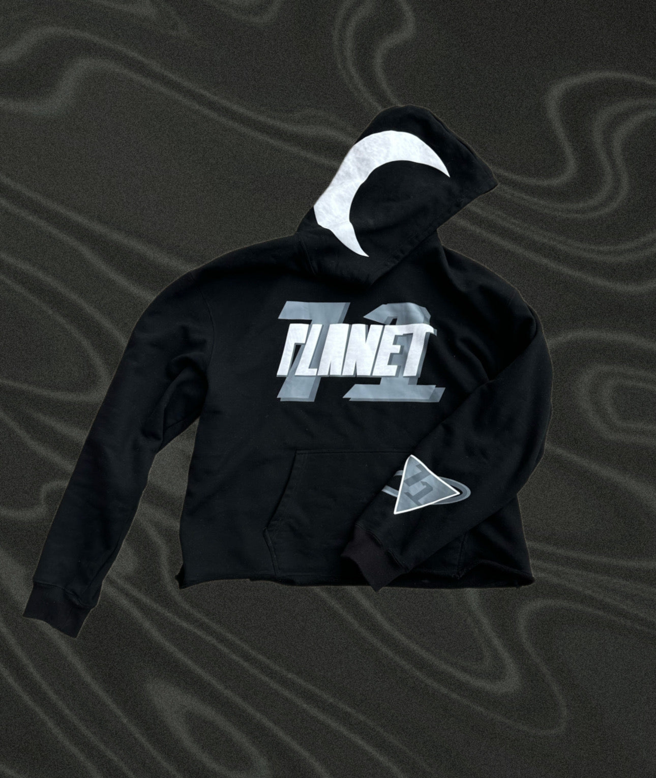 Planet71 Puff Print Hoodie - Night Time (PRE-ORDER)